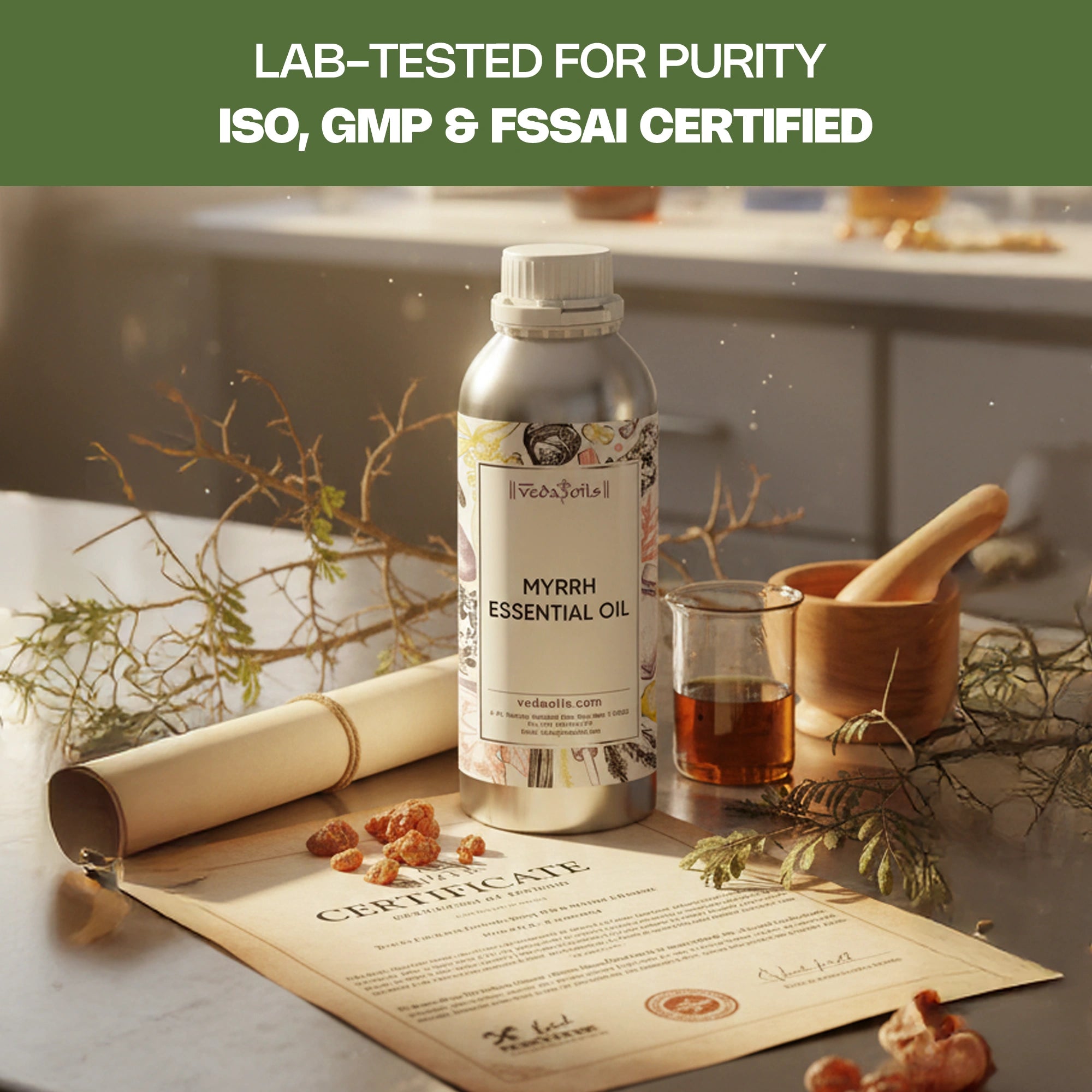Myrrh Essential Oil Lab Tested
