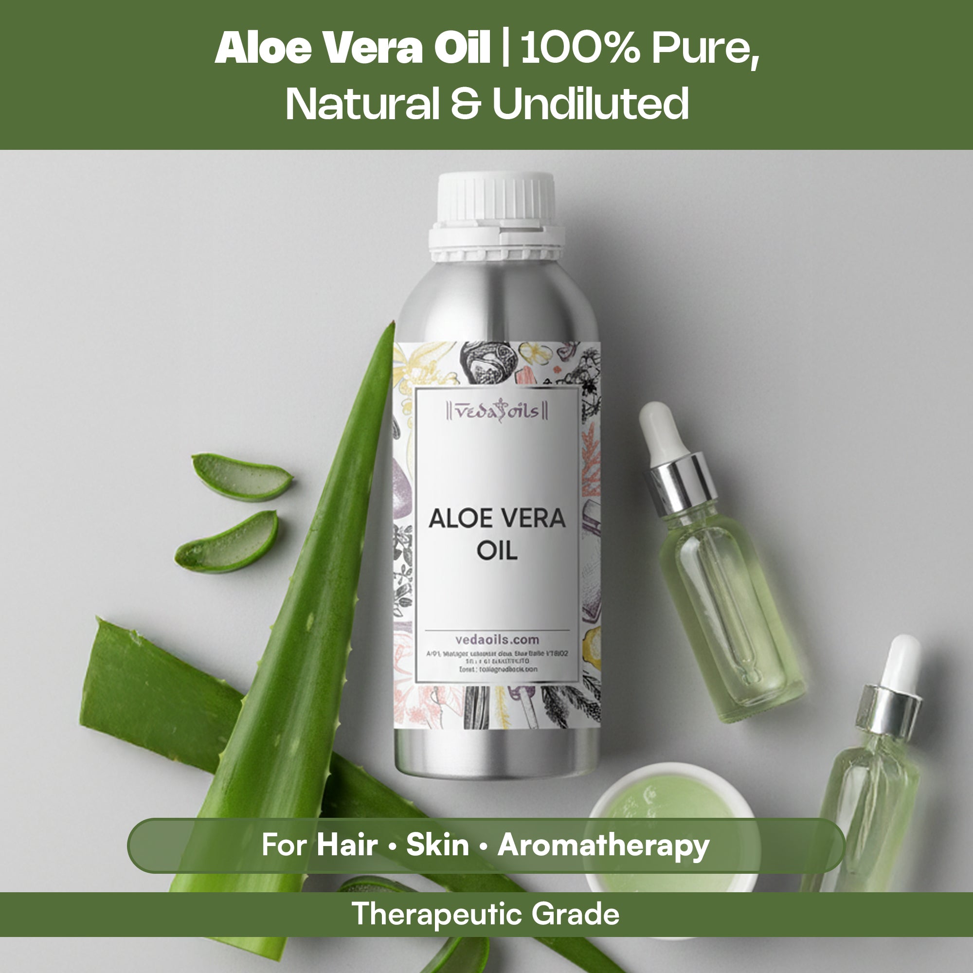 Natural Aloe Vera Oil 