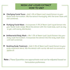 How to use Neem Leaf Liquid Extract