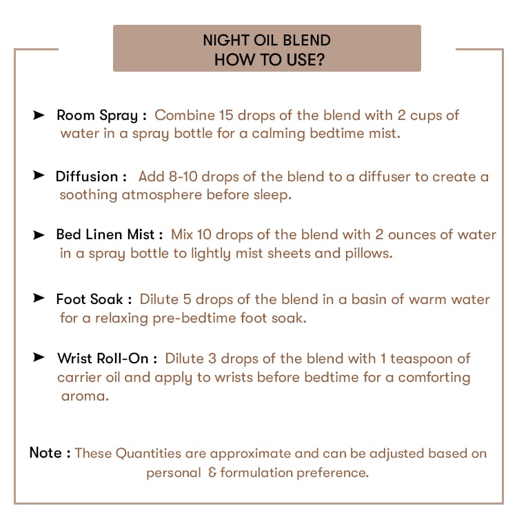 How to Use Night Air Oil Blend