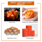Orange - Liquid Candle Color Dye Benefits