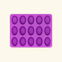 Oval Shape Silicone Mold ( 15 Cavity )