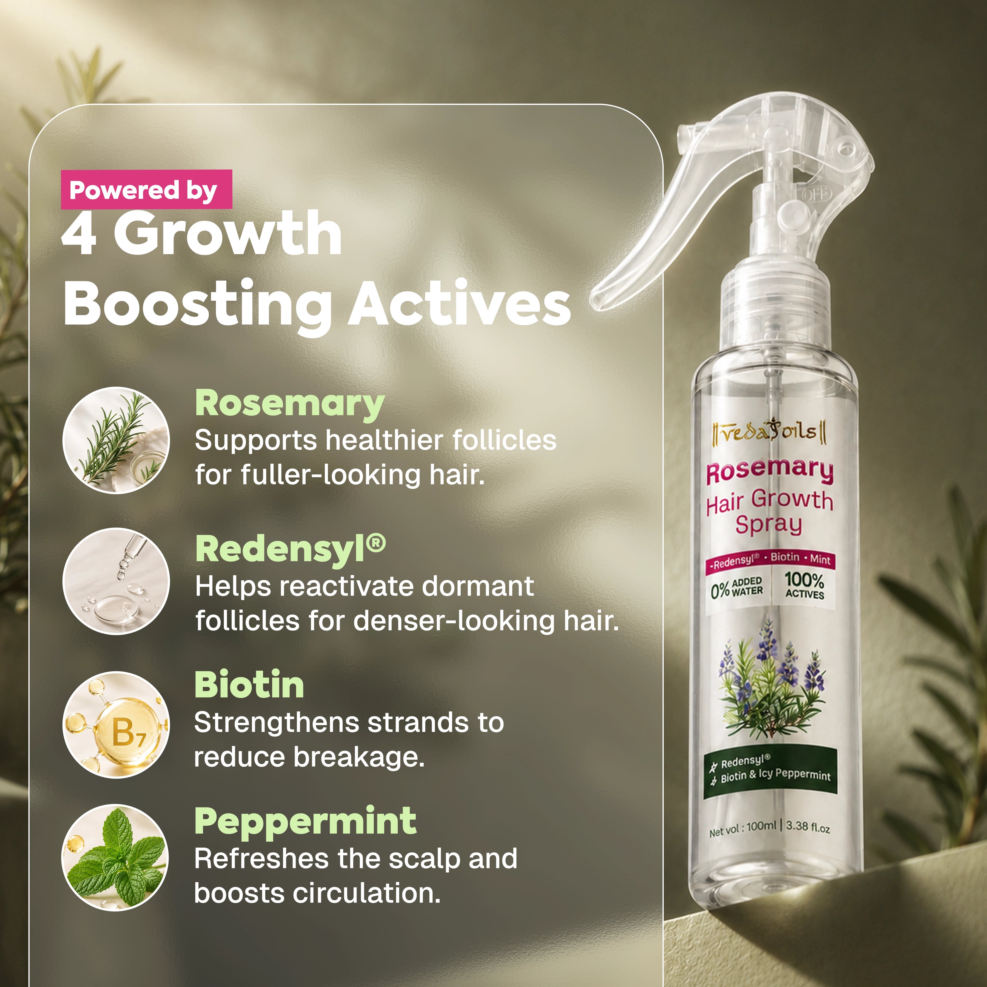 Rosemary Hair Growth Spray