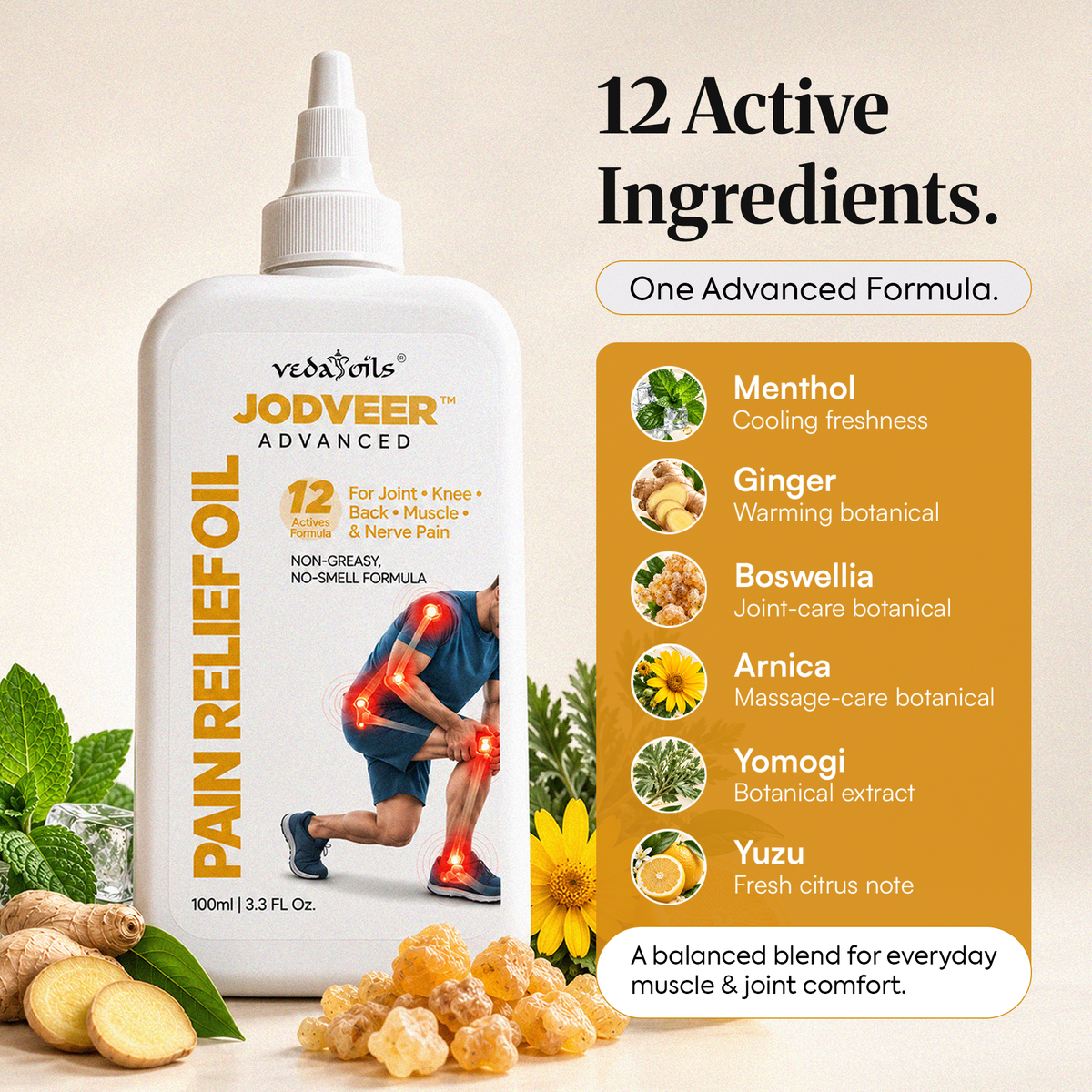 Jodveer Pain Relief Oil
