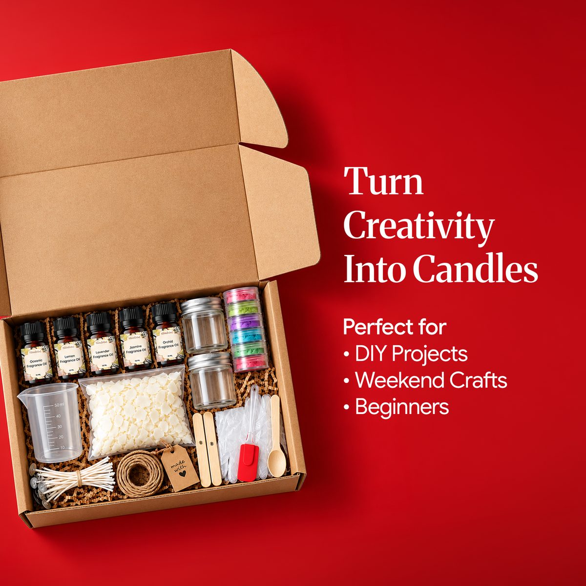 Soy Wax Candle Making Kit Bulk Supplier