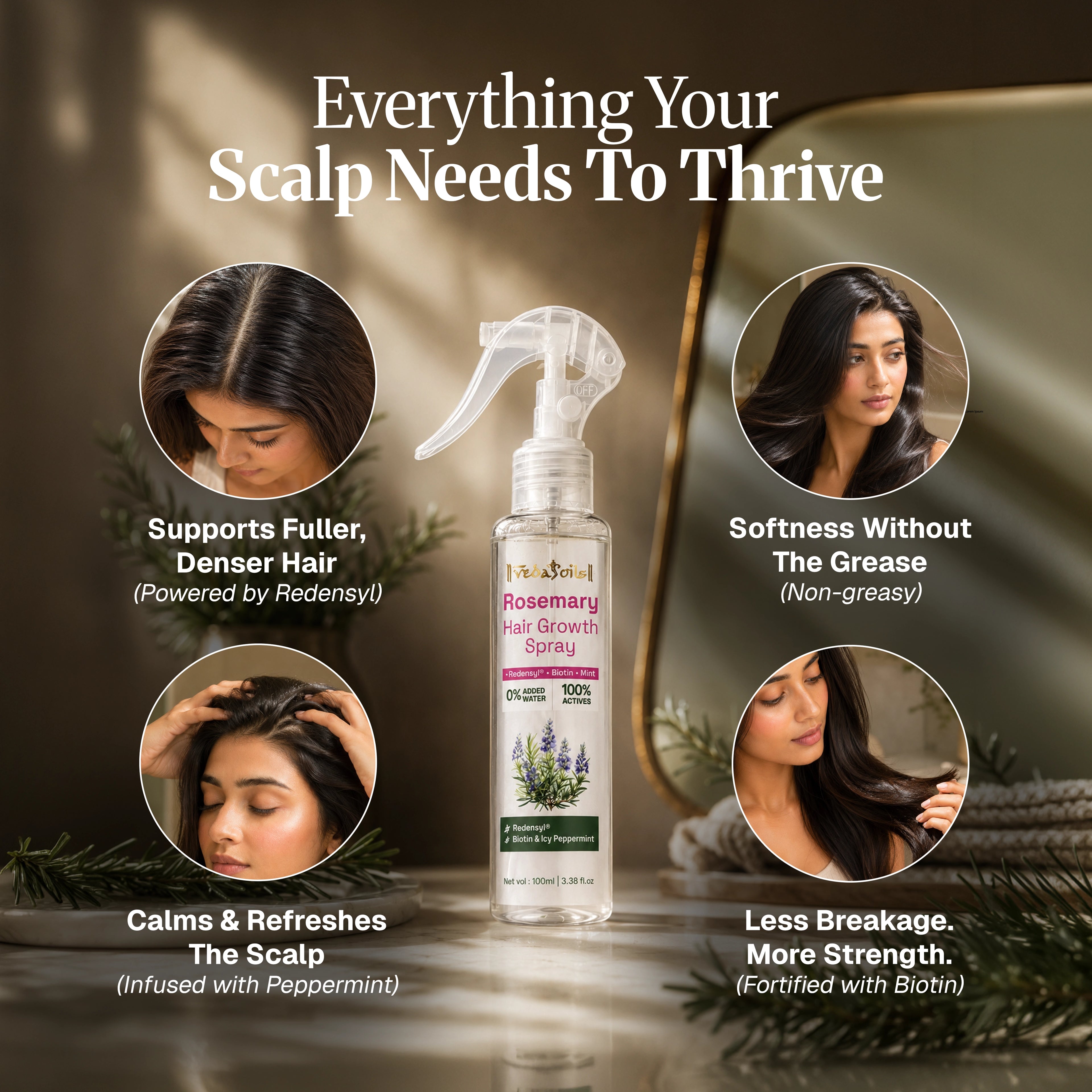 Rosemary Hair Growth Spray
