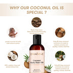 Sweet Almond Baby Oil  + Coconut Baby Hair Oil