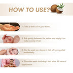 Sweet Almond Baby Oil  + Coconut Baby Hair Oil