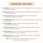 How to Use Palmitic-Acid
