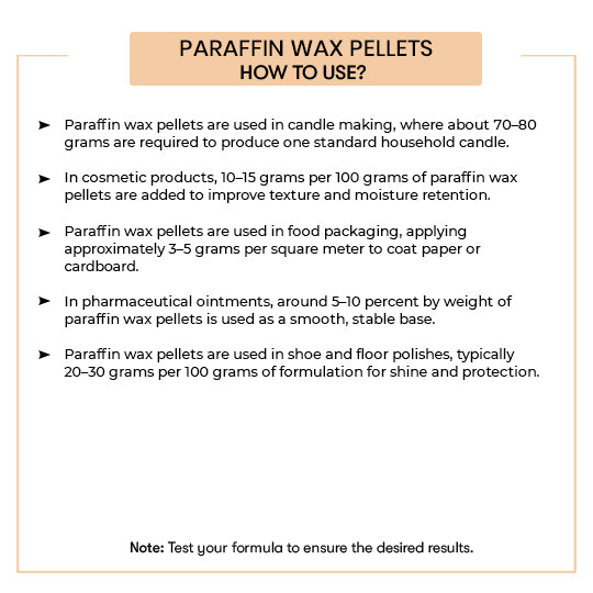 How to Use Paraffin Wax Pellets 
