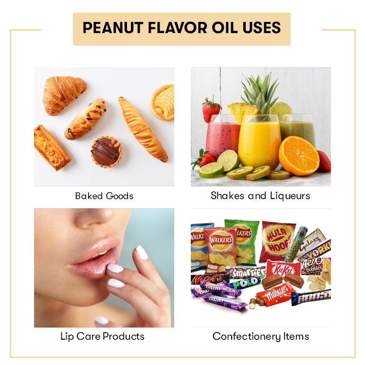 Peanut Flavor Oil Uses