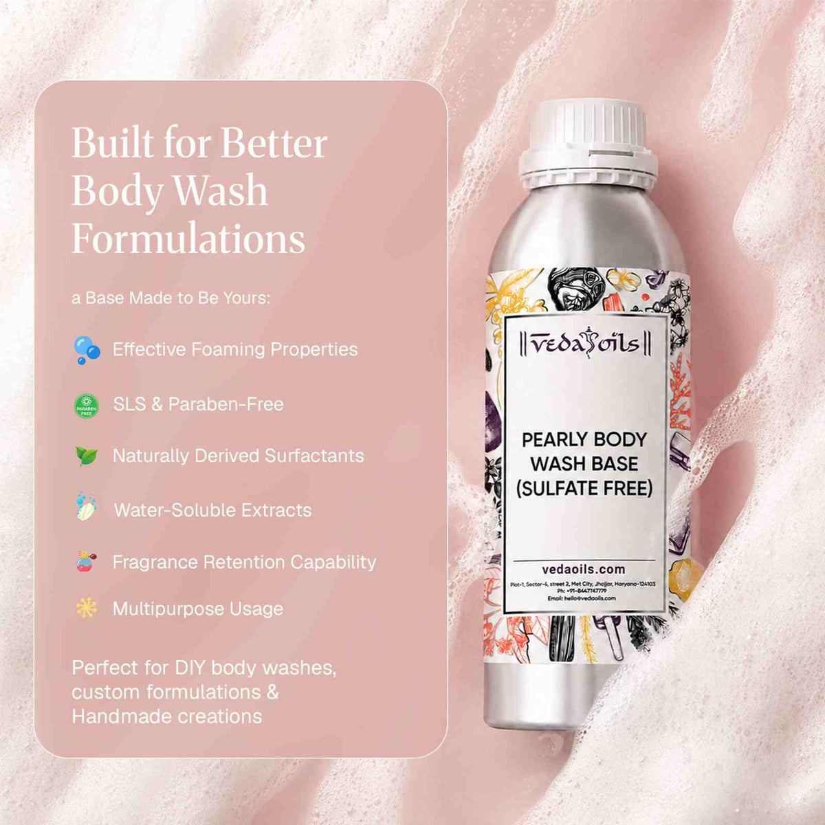 Pearly Body Wash Base ( Ready to Use )