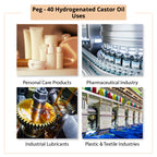 Peg - 40 Hydrogenated Castor Oil (RH 40) Uses