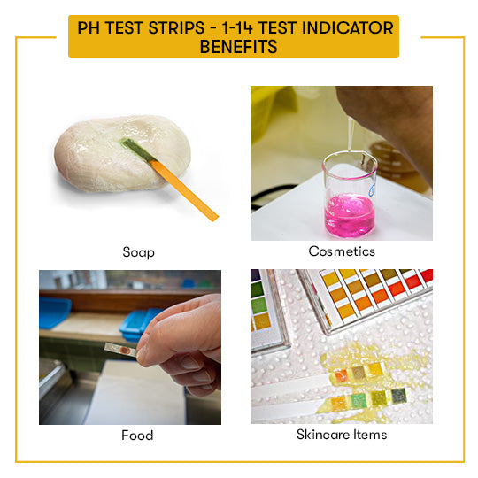 Ph Test Strips  - 1-14 Test Indicator