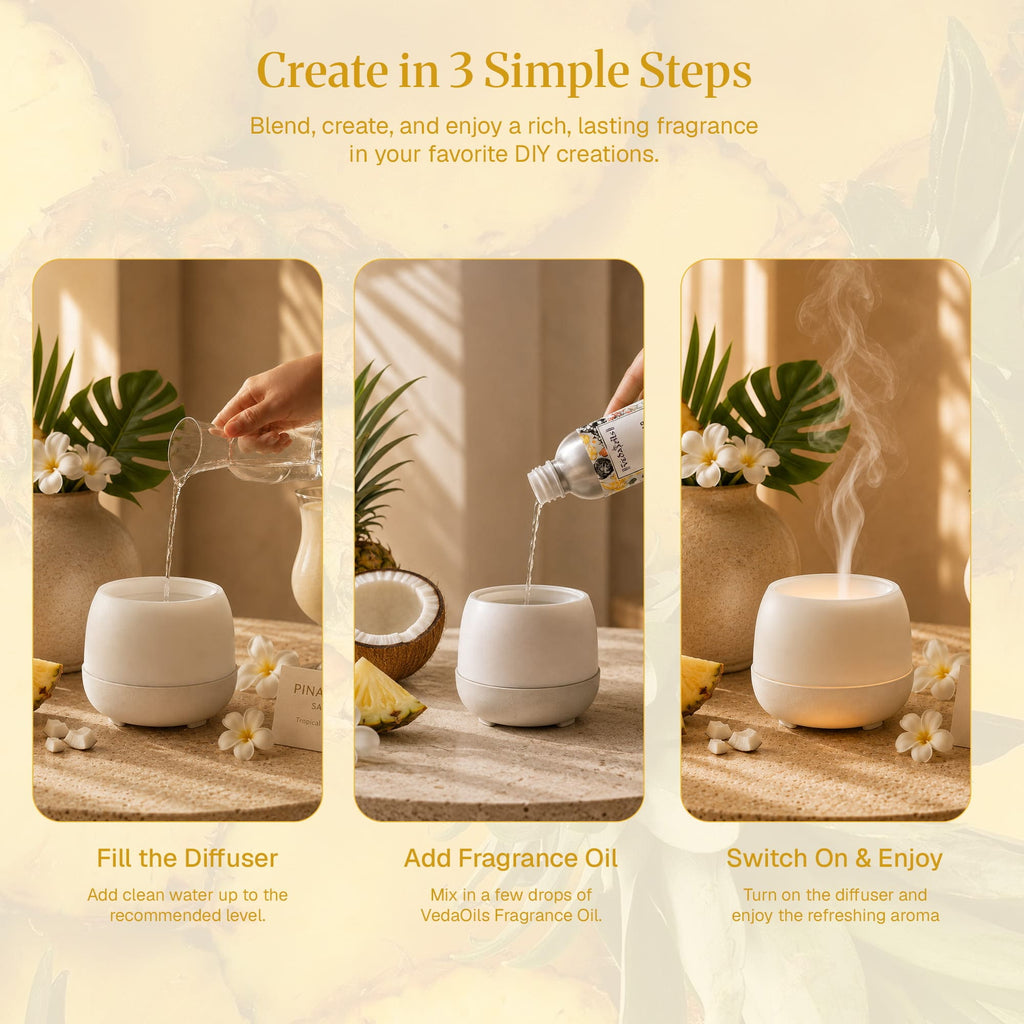 Pina Colada Fragrance Oil used in diffuesr