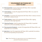 How to Use Polysorbate-80-(Tween-80)
