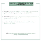 How to Use Polyvinyl Pyrrolidone - PVP K-90
