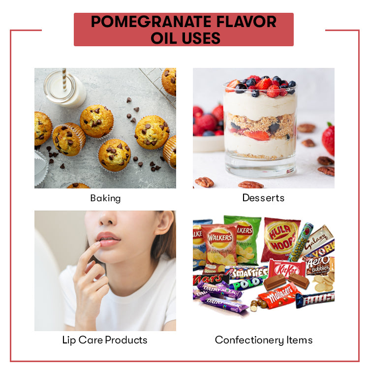 Pomegranate Flavor Oil Uses