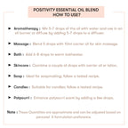 How to Use Positivity Essential Oil Blend