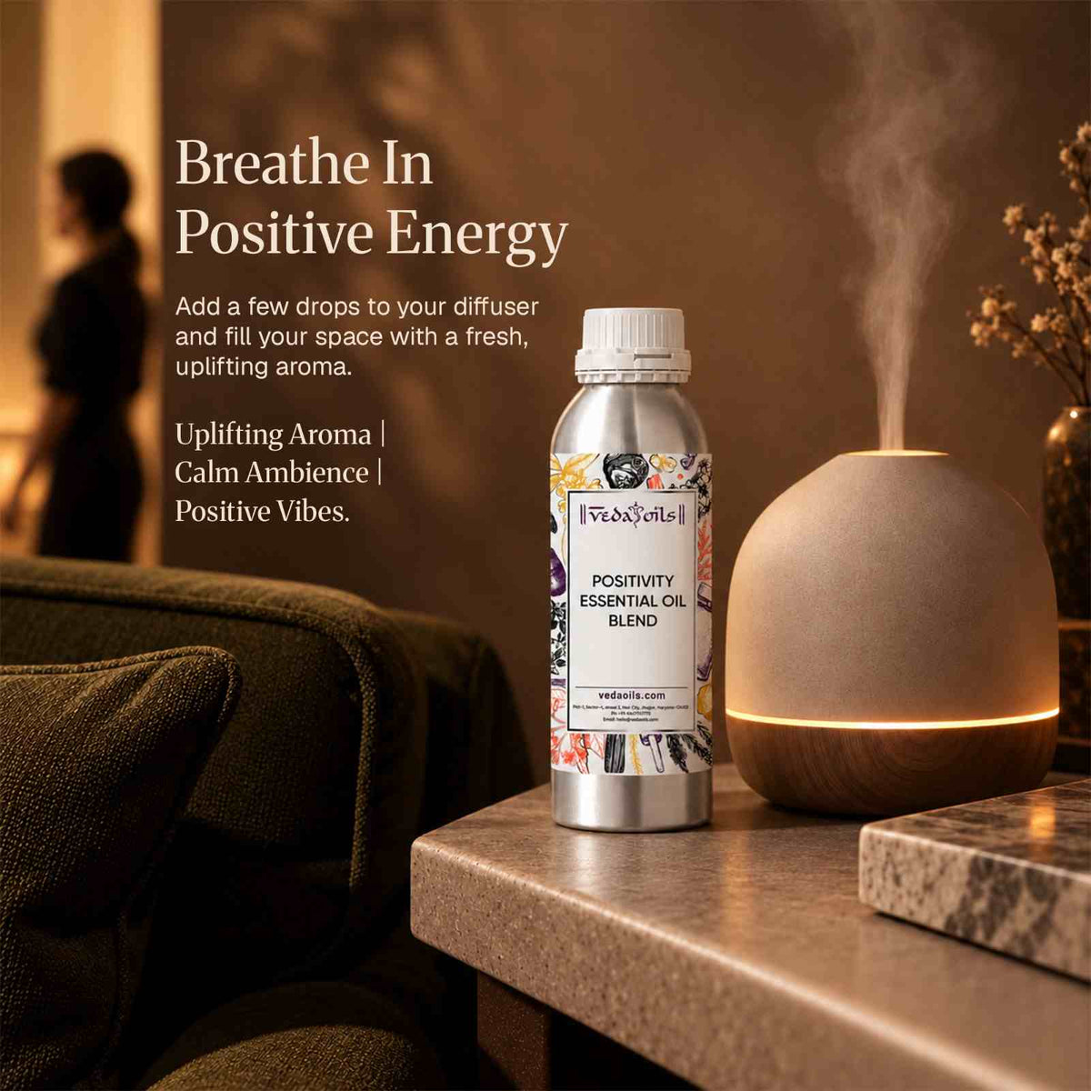 Positivity Essential Oil Blend Diffuser