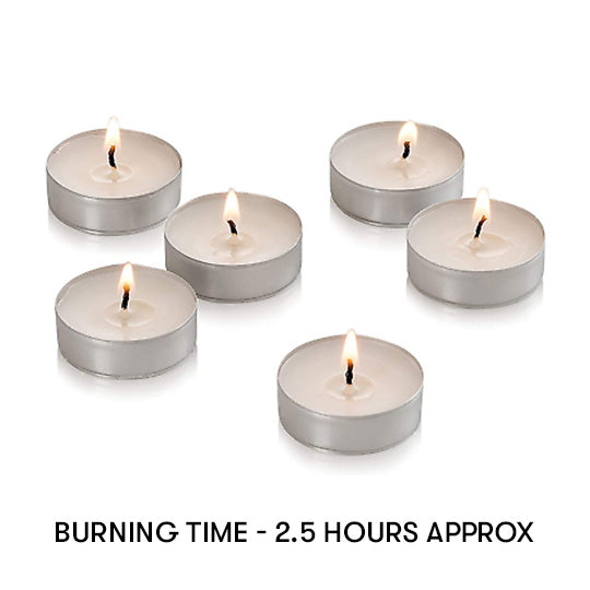 Tea Light Smokeless Candle Burning Time