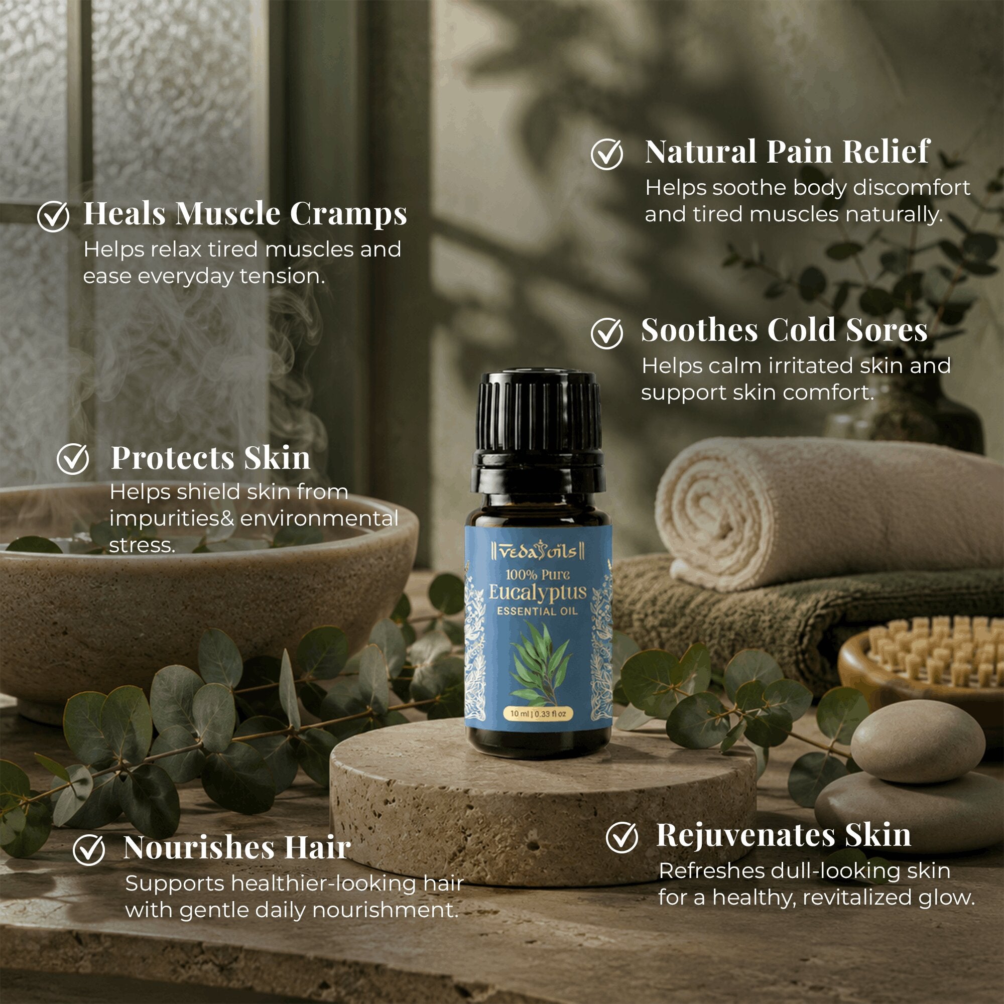 Pure Eucalyptus Oil Uses
