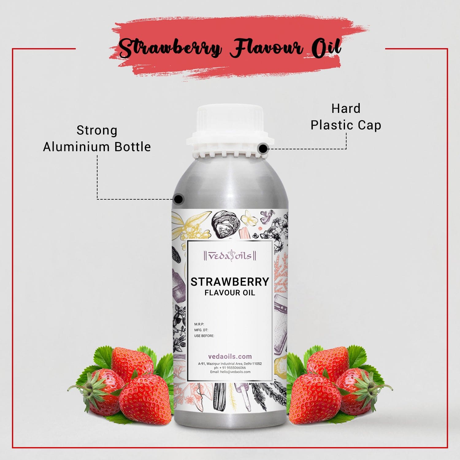 Pure Strawberry Flavor Oil