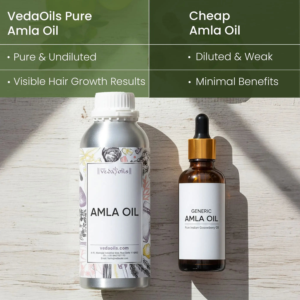 Pure amla Oil vs cheap amla oil