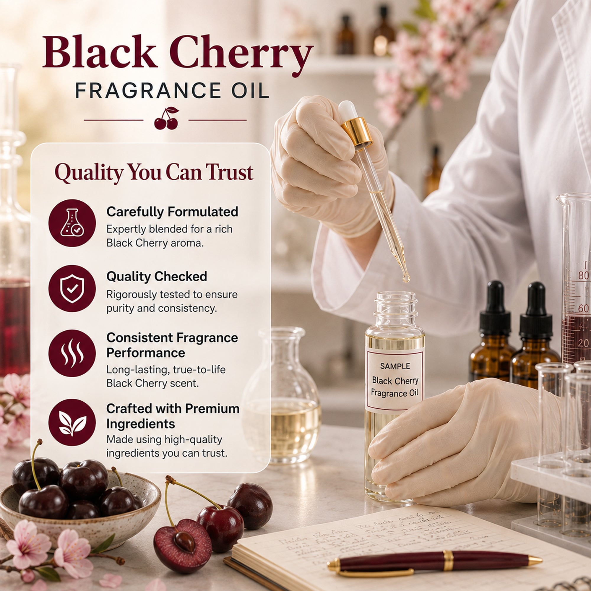 Quality Black Cherry Fragrance oil 