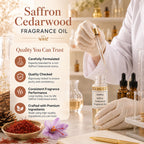 Quality Saffron Cedarwood Fragrance Oil
