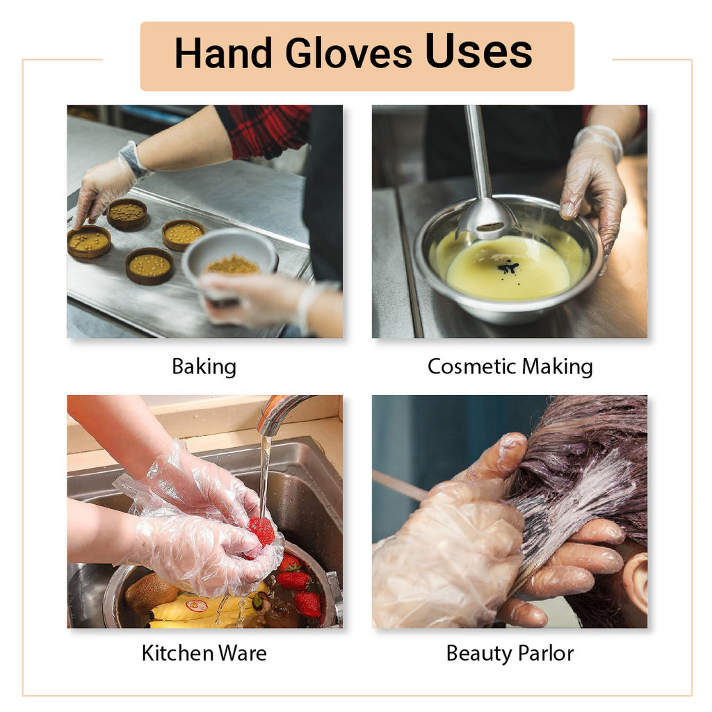 Quality Transparent Hand Gloves  Uses