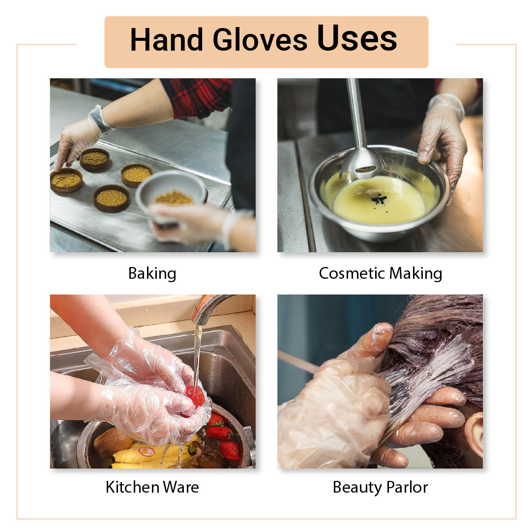 Quality Transparent Hand Gloves  Uses