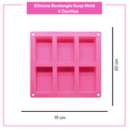 Rectangle Soap Mold dimensions