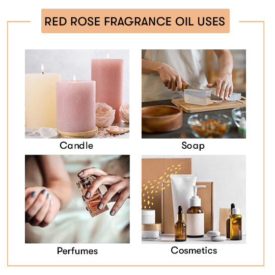 Red Rose Fragrance Oil Uses
