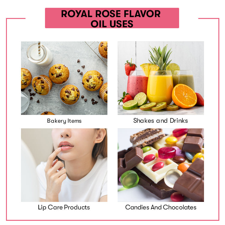 Rose Flavor Oil Uses