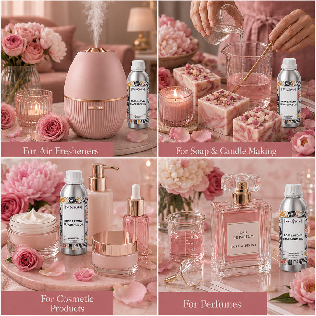 Rose & Peony Fragrance Oil For Candle & Soap