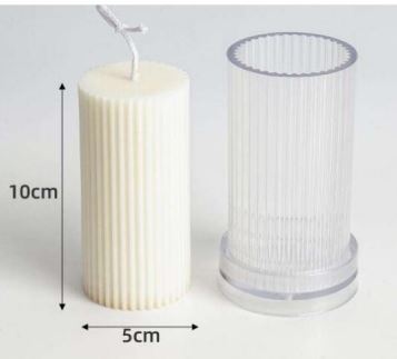 Round Ribbed Polycarbonate Pillar Mold