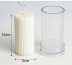 Round Ribbed Polycarbonate Pillar Mold