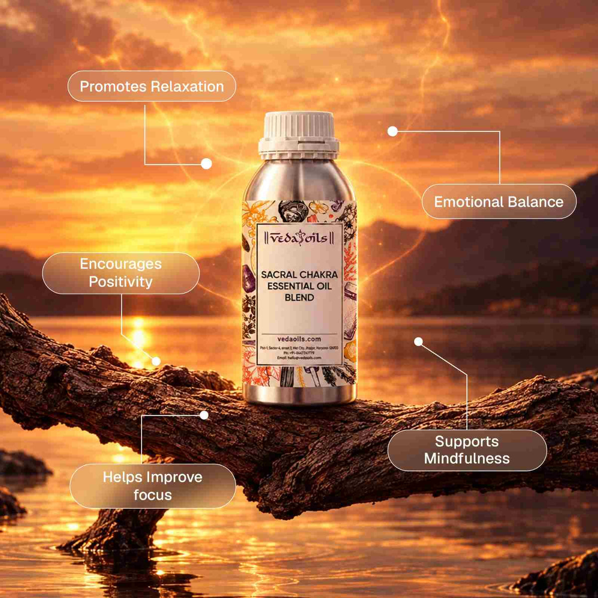 Sacral Chakra Essential Oil Blend