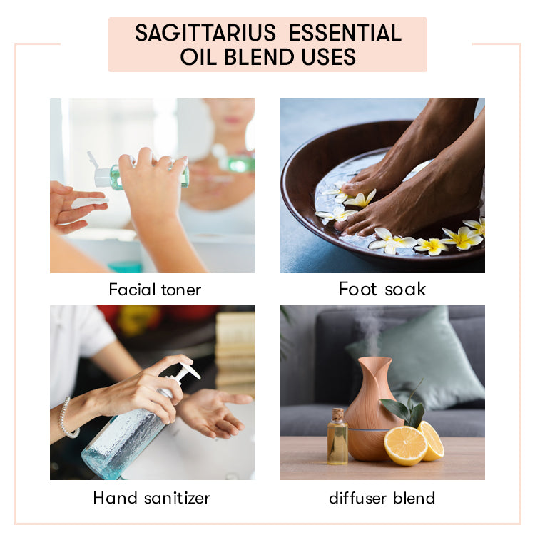Sagittarius Essential Oil Blend Uses