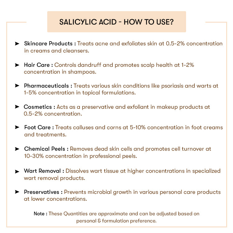 How to Use Salicylic-Acid