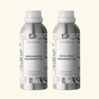 Sandalwood Fragrance Oil + Royal Rose Fragrance Oil 