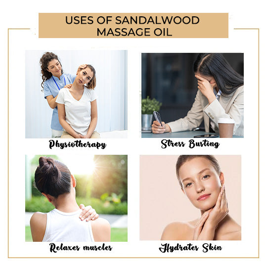 Sandalwood Turmeric Massage Oil Uses