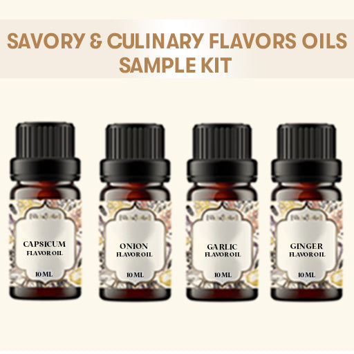 Savory & Culinary Flavors Oils Sample Kit pack