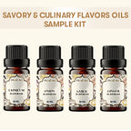 Savory & Culinary Flavors Oils Sample Kit pack