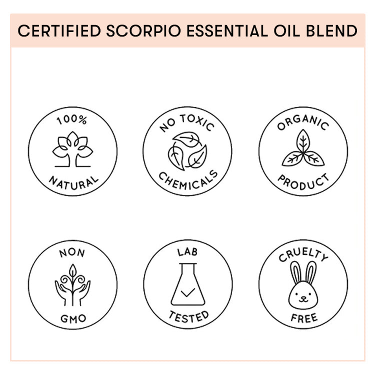 Certfied Scorpio Essential Oil Blend