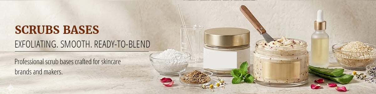 Scrub Bases — Exfoliating Foundations for Skincare Products