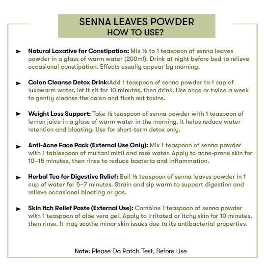 Senna Leaves Powder