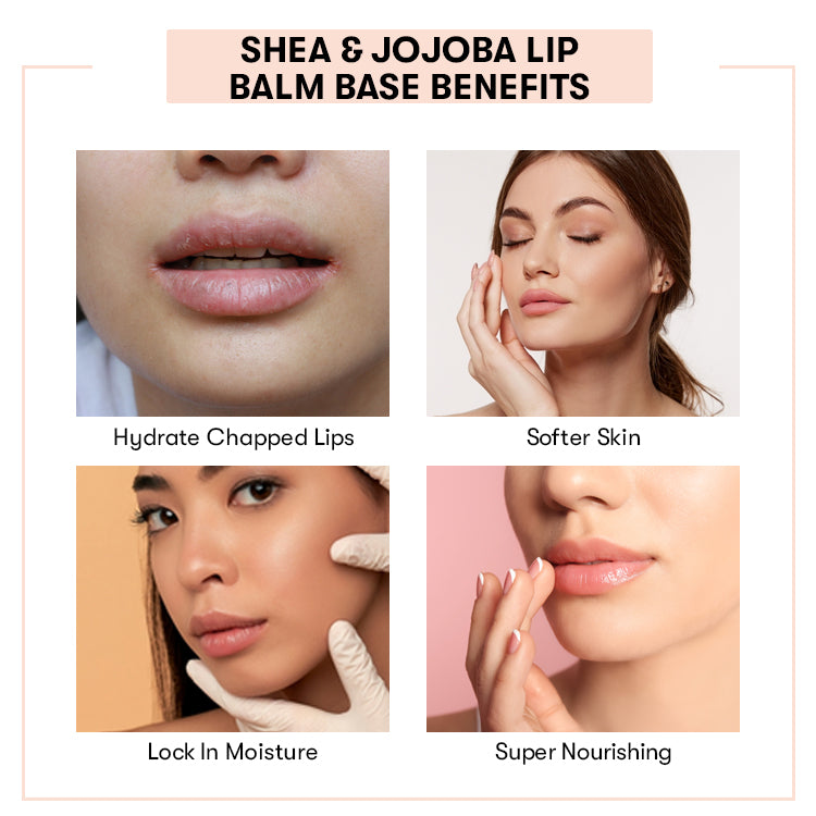 Shea & Jojoba Lip Balm Base Benefits