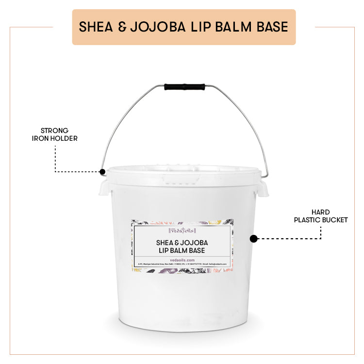 Shea & Jojoba Lip Balm Base Packaging